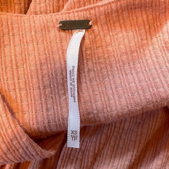 Free People Beach Bound Plunge Tank Top XS - Picture 6 of 9